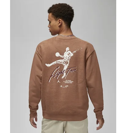 Свитшот мужской Air Jordan Flight Heritage Crew Peach DV1619-215