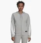 Толстовка женская Adidas Sportswear Future Icons 3-Stripes Hooded Track Top Grey H57289
