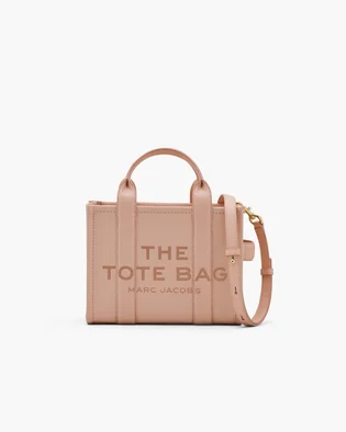 Сумка жіноча Marc Jacobs The Leather Small Tote Bag Peach H009L01SP21-ROSE-64174