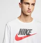 Футболка чоловіча Nike M Nsw Tee Icon Futura White AR5004-100