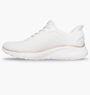 Кросівки жіночі Skechers Bobs Sport Squad Chaos White 117497-WTGD