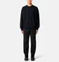 Свитшот мужской Stone Island Brushed Organic Cotton Fleece Black K2S156100022S0A20-V0029