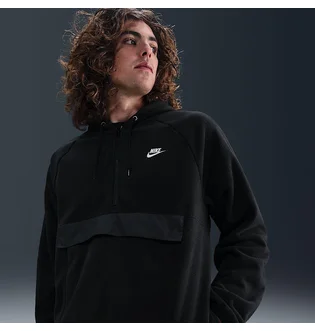 Толстовка мужская Nike Nk Club Winter Top Black HV1439-010