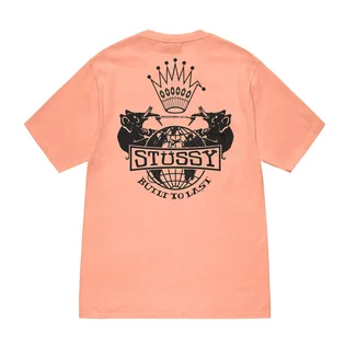 Футболка мужская Stussy Pigment Dyed Snake Peach 1905126-20117