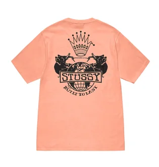 Футболка мужская Stussy Pigment Dyed Snake Peach 1905126-20117