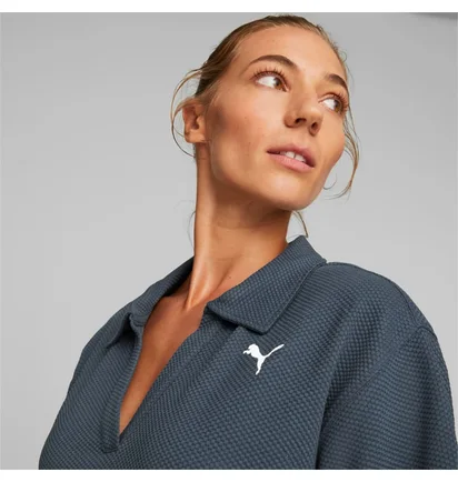 Поло жіноче Puma Her Polo Tee Blue 67310816