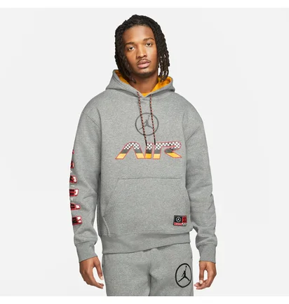 Толстовка чоловіча Air Jordan Sport Dna Hbr Pullover Hoodie Grey CV2984-100