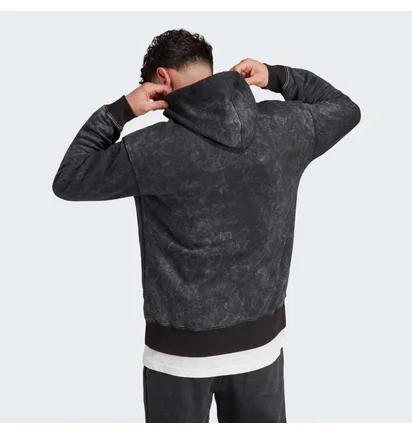 Худи мужское Adidas All Szn Garment-Wash Black IJ6929