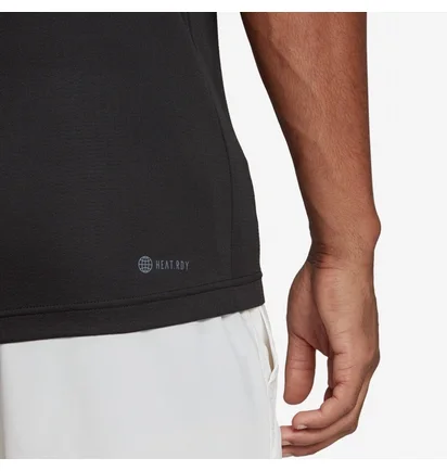 Поло мужское Adidas Freelift Polo Black HS3316