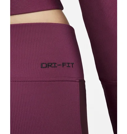Леггинсы женские Nike Ribbed Sports Utility Leggings Bordo Fd4237-653