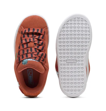 Кросівки дитячі Puma Suede Xl Sporty Cats Orange 404974-01