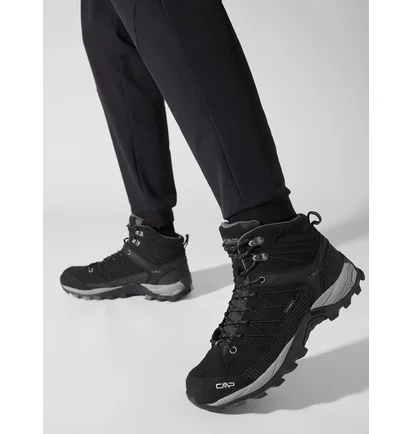 Ботинки мужские Cmp Rigel Mid Trekking Shoe Wp Black 3Q12947-73Uc