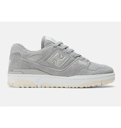 Кроссовки мужские New Balance Hairy Suede Grey BB550PHD