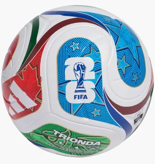 Футбольний м'яч Adidas World Cup League Ball 2026 №5 White/Multi JD8045