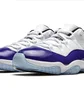 Кросівки жіночі Air Jordan 11 Low Wmns White/Violet AH7860-100