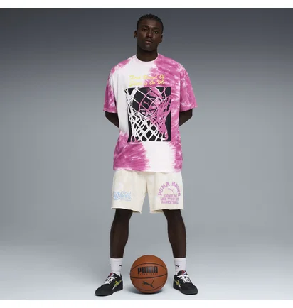 Футболка чоловіча Puma What The Fun I Pink/White 635000-02