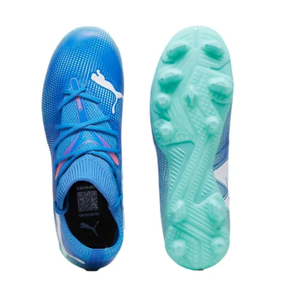 Бутсы детские Puma Future 7 Match Fg/Ag Blue 107945-01