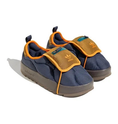 Тапочки мужские Adidas Puffylette Blue IF3956