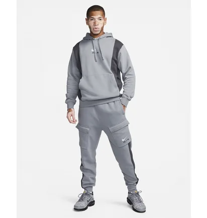 Штани чоловічі Nike Air Fleece Cargo Pants Grey FN7693-065