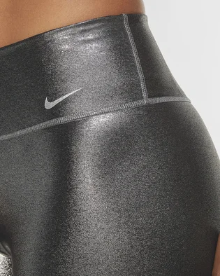 Шорты женские Nike One Icon Clash Black/Metallic Cz1143-010
