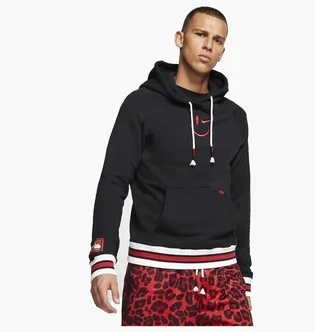 Худи мужское Nike MenS Basketball Hoodie Black AT3273-010