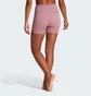 Шорти жіночі Adidas Yoga Essentials High-Waisted Short Leggings Pink IJ9352