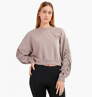 Світшот жіночий Reebok Studio Fashion Grey H51846