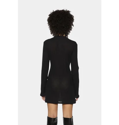 Плаття жіноче Ksubi Crawford Ls Mini Dress Black WPF25DR008