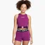 Топ женский Nike Pro Dri-Fit Graphic Crop Tank Violet Dq5593-503