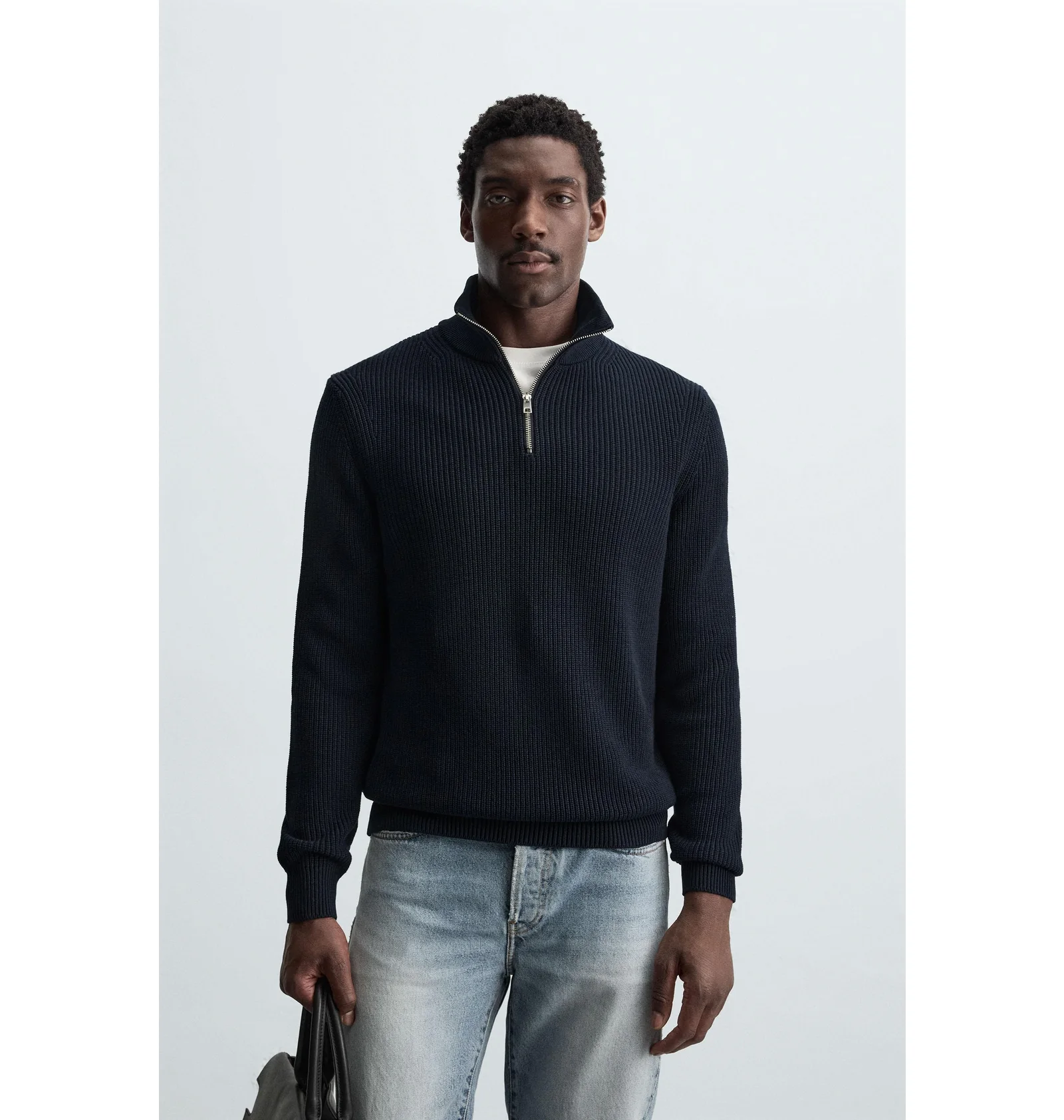 ᐉ Джемпер мужской Zara Pullover Mit Black 3332-300-401 - купить в