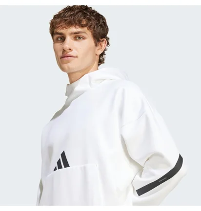 Худи мужское Adidas Z.N.E. Hoodie White JF2454