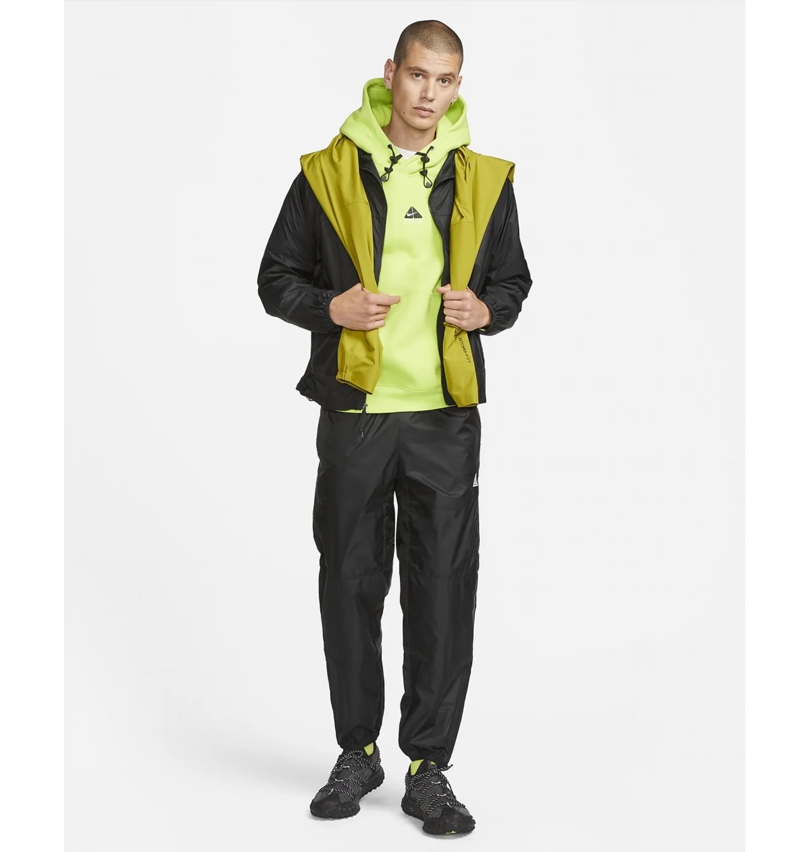 ᐉ Штаны мужские Nike Acg Cinder Cone Windshell Pants Black DB1134