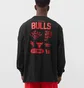 Лонгслів чоловічий Nike Nba Chicago Bulls Courtside Black DA5891-010