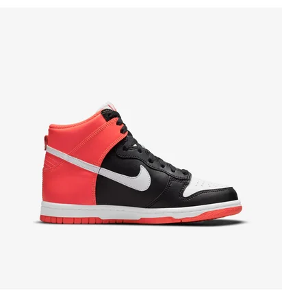 Кроссовки детские Nike DuHigh Knicks Black/Red DB2179-001