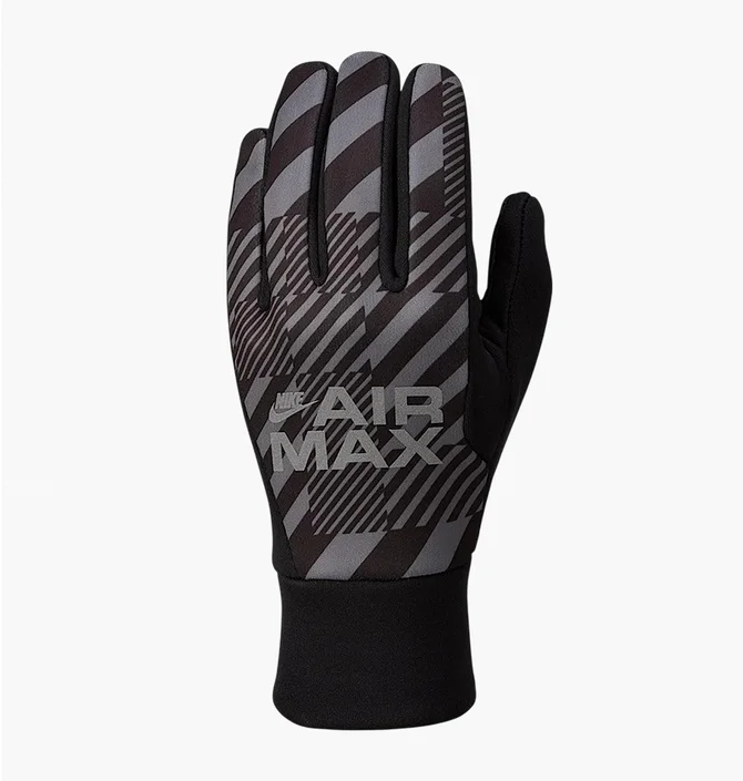Перчатки унисекс Nike Academy Air Max Therma Fit Player Gloves Black/Grey HF0542-010