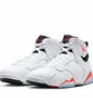 Кроссовки мужские Air Jordan 7 Retro White Infrared White CU9307-160