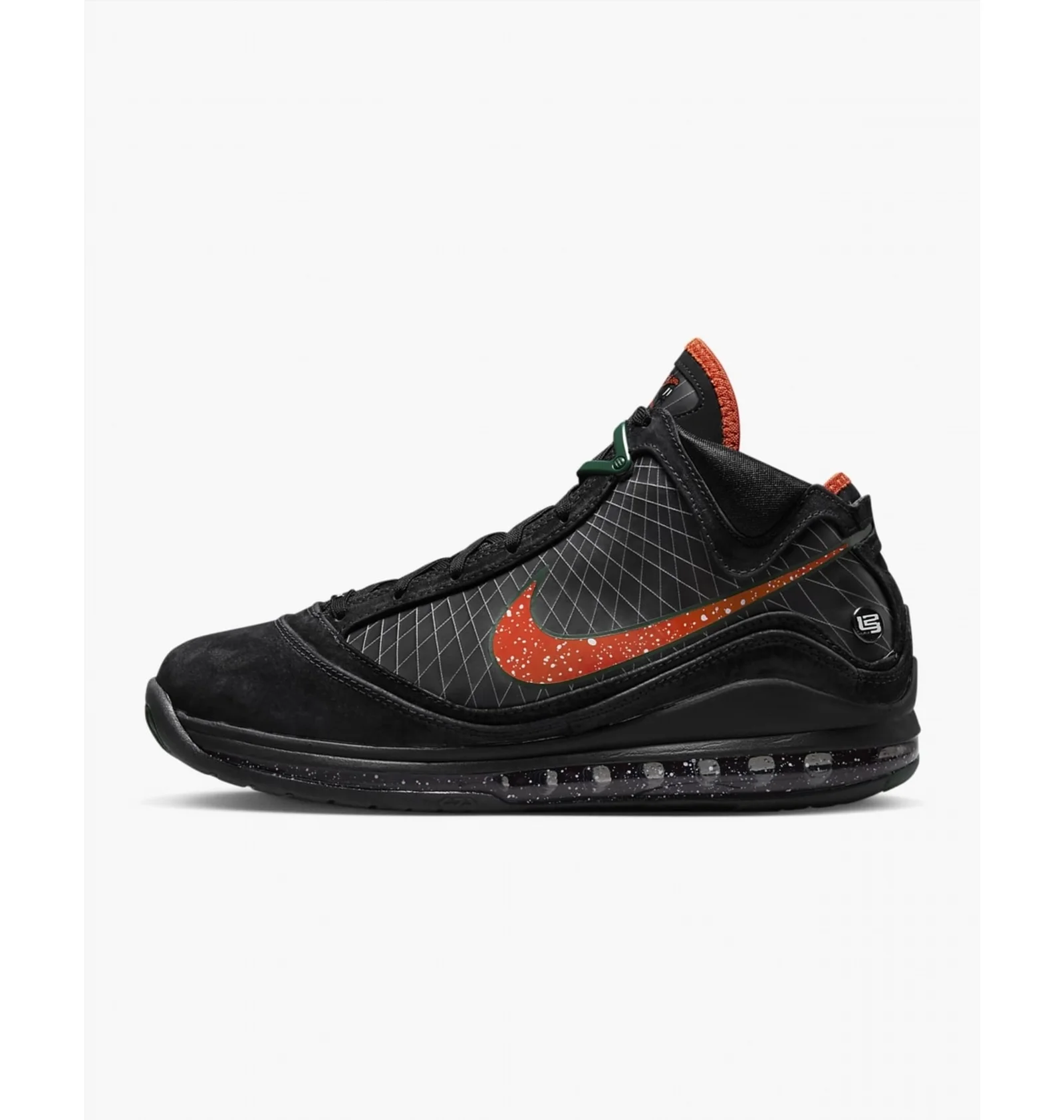 ᐉ Кросівки чоловічі Nike Lebron 7 Basketball Shoes Black DX8554
