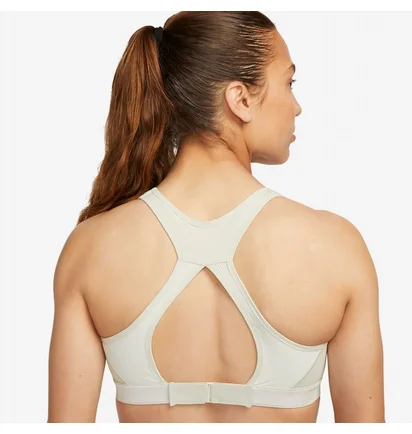 Топ женский Nike Swoosh High-Support Non-Padded Adjustable Sports Bra Beige DD0428-104