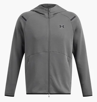 Толстовка мужская Under Armour Unstoppable Flc Fz Hd Eu Grey 1389352-025