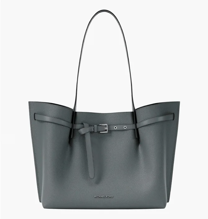 Сумка жіноча Michael Kors Emilia Large Grey 30F5SU5T7T