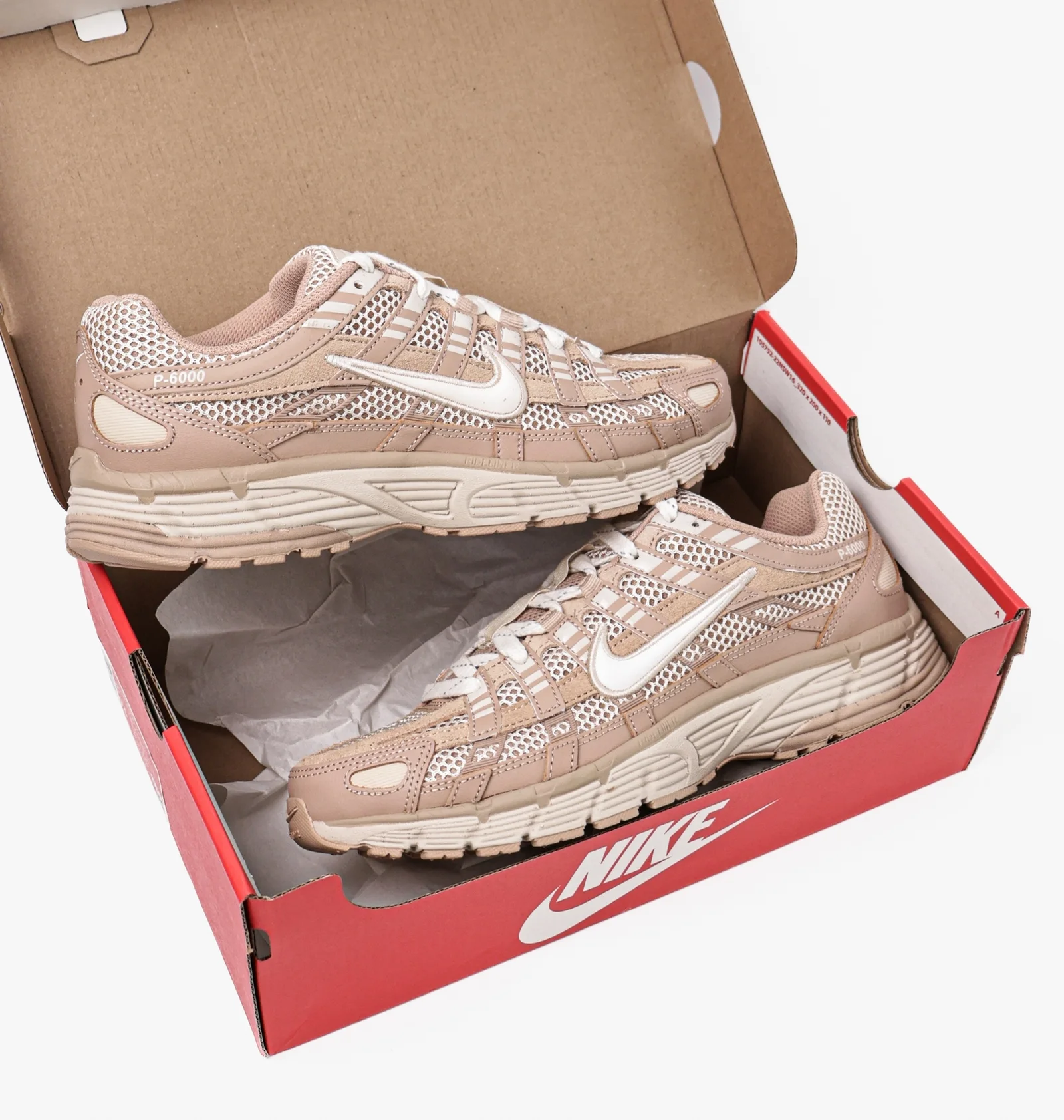ᐉ Кросівки унісекс Nike P-6000 Premium Brown FZ4137-200
