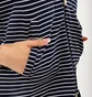 Толстовка женская AUSTRALIAN Stripes Hoodie Polyviscosa Jacket Blue LSDGC0010-020