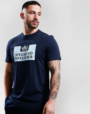 Футболка мужская Weekend Offender Mcmoney Blue WOSTS523