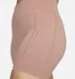 Топ женский Nike Go WomenS Firm-Support High-Waisted 8 Biker Shorts With Pockets Peach DQ5923-618