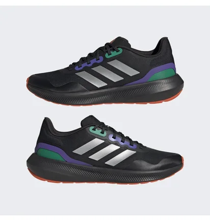 Кроссовки мужские Adidas Runfalcon 3 Tr Running Shoes Black Hp7570