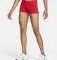 Шорты женские Nike Pro 3 Shorts Red CZ9857-658