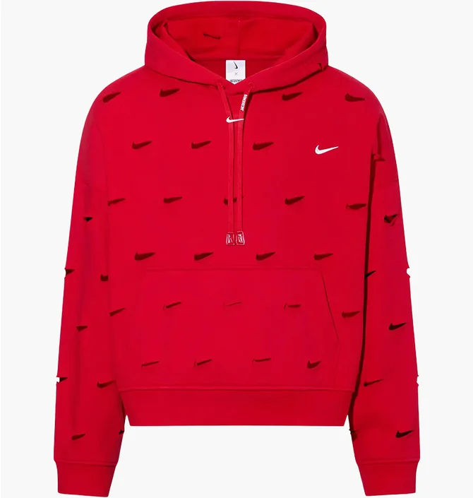 Худи унисекс Nike Rg Swoosh Hoodie X Jacquemus Red FJ3481-657