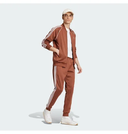 Олимпийка мужская Adidas Adicolor Classics Sst Brown IY9855