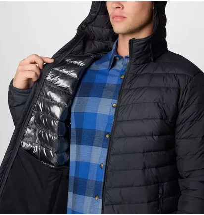 Куртка чоловіча Columbia Slope Edgetm Ii Hooded Black XM5215-010