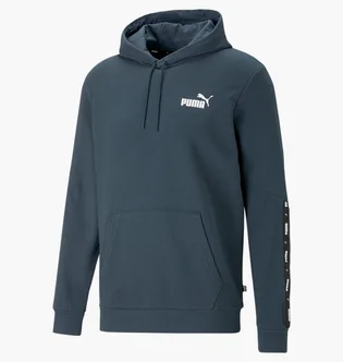Худи мужское Puma Essentials+ Tape Blue 847385-16